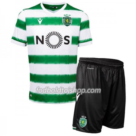 Sporting CP Børn Hjemme Fodboldsæt 2020-21 S/S (+ Korte bukser)